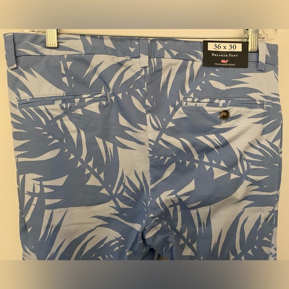 Vinyard Vines Tropical Blue Breaker Pants Men's Sz 36x30 NWT - Picture 9 of 14